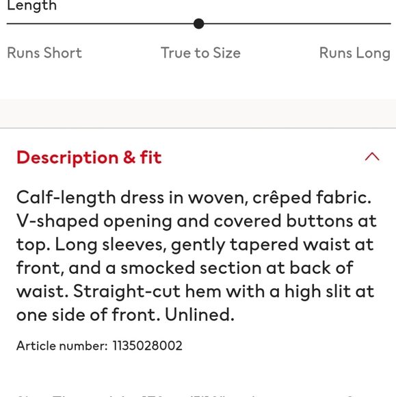 H&M Divided Crepe Dress - Picture 8 of 8